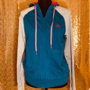 *SOLD* Adidas Color block hoodie